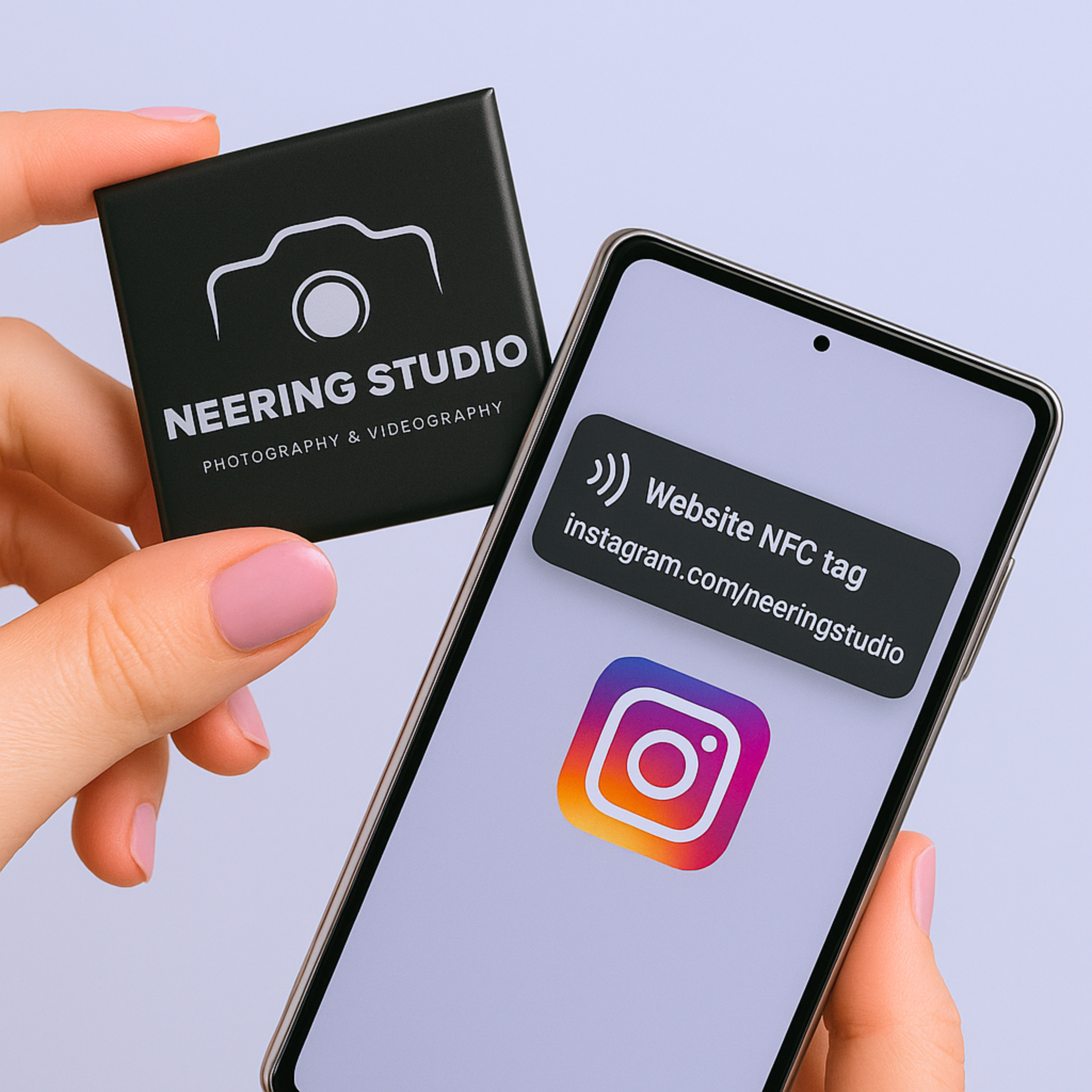 NFC Custom Photo Magnet