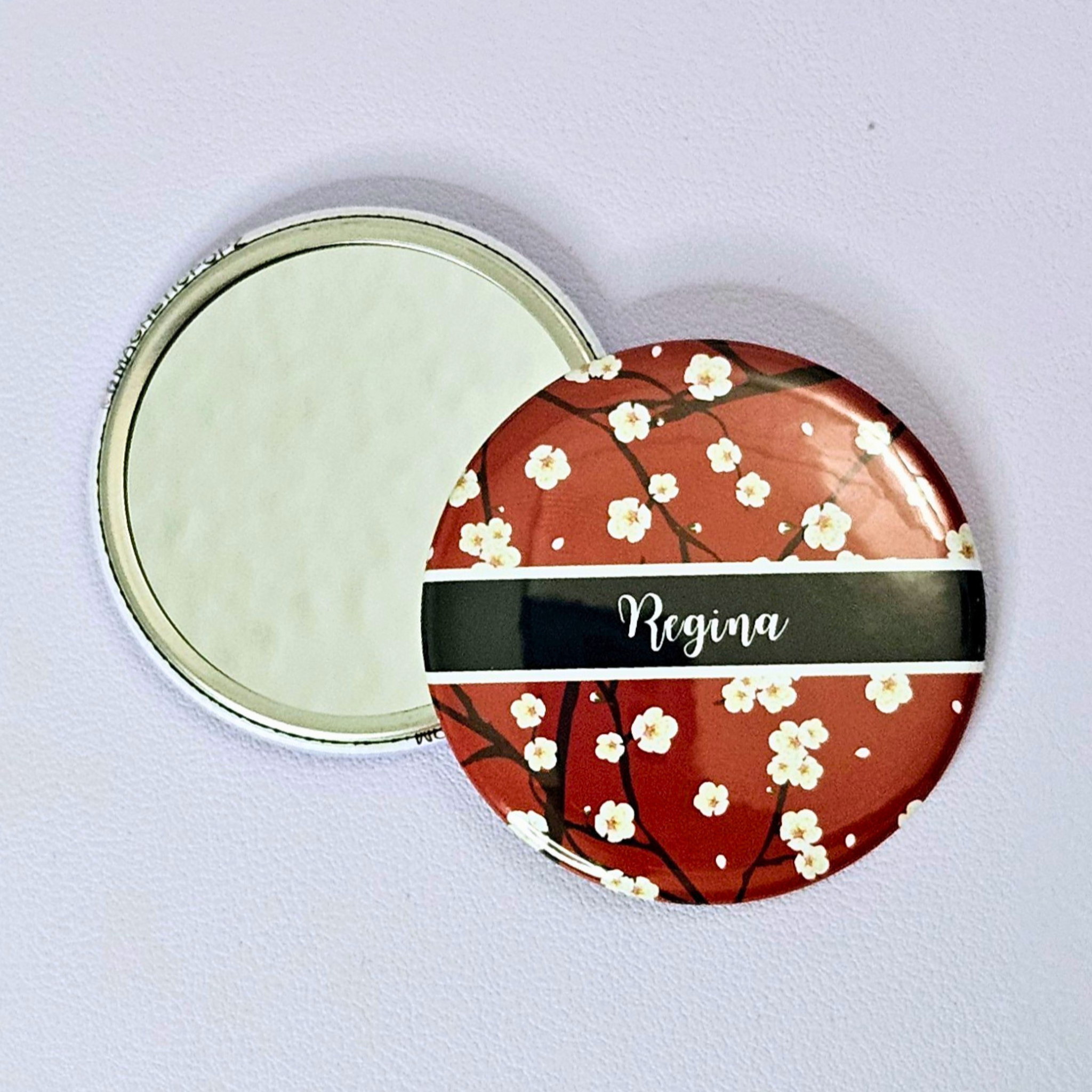 6-Piece 2.25" Round Custom Photo Pocket Mirrors