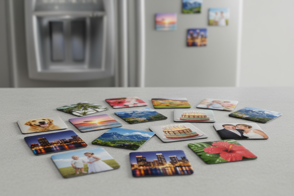 use different photo magnets